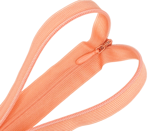 بيع بالجملة سحاب ملون للنساء فساتين مخصصة سحابات غير مرئية 3 # شريط قماش النايلون سحاب غير مرئي - Product Image 6