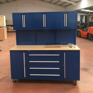 Chuyên nghiệp Heavy-Duty di chuyển nhà để xe lưu trữ kết hợp công cụ Tủ tùy chỉnh OEM thép không gỉ sắt sơn tĩnh điện - Product Image 5