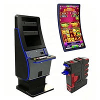 Máquina de Juegos Híbrida (OEM/ODM) con Monitor Curvo Vertical de 43 Pulgadas, Metálica, en Inglés, para Clubes Sociales y Arcades de Adultos en EE. UU.