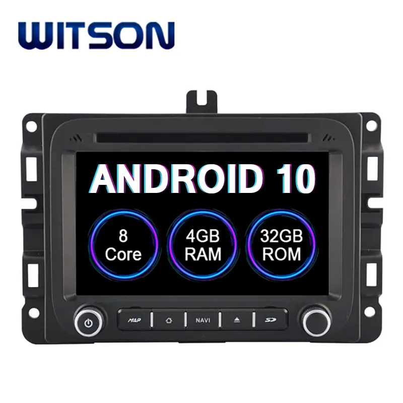 WITSON S300 ANDROID 10 otomobil radyosu GPS için DODGE RAM1500 2014 4G RAM 32GB ROM araba radyo
