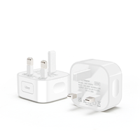 Chargeur rapide HNT 20W, prise UK, adaptateur secteur Type-C, chargeur mural avec certificat CE UKCA pour téléphone OEM/ODM