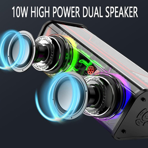 Mini haut-parleur Bluetooth <span class=keywords><strong>sexy</strong></span> sans fil RVB Light avec 2 haut-parleurs pour la fête à la maison - Product Image 5