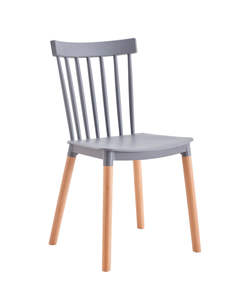 Best <b>Sale</b> Colorful Contemporary Design Hotel Restaurant <b>Chair</b> Plastic Dining <b>Chairs</b> With Wooden Leg - Product Image 2
