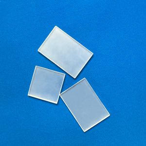 Rechthoekig Mat Kwartsglas Plaat Semi-Transparant Kwartsblad - Product Image 1