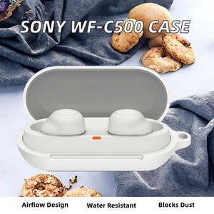 Étui pour écouteurs JXD TWS WF-C500 en silicone, étanche, respirant, anti-poussière, avec moule personnalisé - Product Image 4