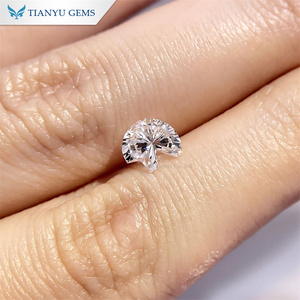 พลอยเทียมคุณภาพสูง Tianyu Gems รูปทรงครึ่งวงกลมเจียระไนแบบพิเศษ สำหรับทำเครื่องประดับ - Product Image 3