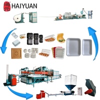 Machine automatique chinoise de fabrication de contenants alimentaires en mousse PS/EPS avec pompe - Écologique et multifonctionnelle