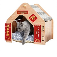 2027 Couplets décoratifs créatifs et festifs pour la maison, thème An de l'Âne, pour la fête du printemps, avec motifs de chats et chiens, 326