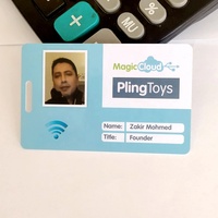 Carte d'étudiant RFID en PVC d'usine avec puce NFC EM4305 ISO 14443A pour l'adhésion aux entreprises et la gestion de l'identité