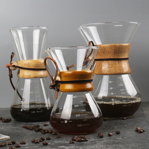 ชุดเครื่อง<span class=keywords><strong>ชง</strong></span><span class=keywords><strong>กาแฟ</strong></span><span class=keywords><strong>แบบ</strong></span>กรอง พร้อมกรองสแตนเลส โถแก้ว และปลอกไม้ สำหรับ<span class=keywords><strong>ชง</strong></span><span class=keywords><strong>กาแฟ</strong></span>ที่บ้าน ขายส่งจากโรงงาน - Product Image 2