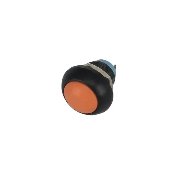 12mm Push Button Switch Mini 12mm 1NO SPST Domed Momentary Or Reset Push Button Switch