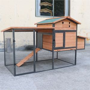 Produit pour animaux de compagnie bon marché cage à poulets d'extérieur poulailler en bois avec nichoirs à poulets - Product Image 3