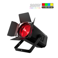Projecteur LED COB 300W à luminosité explosive avec zoom, contrôle par application, DMX RDM, éclairage de scène pour événements DJ