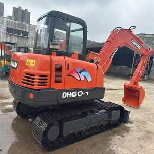 รถขุดขนาดเล็ก Doosan DH60-7 พร้อมบุ้งขุดเดิม เครื่องยนต์เดิม ชั่วโมงการทำงานต่ำ คุณภาพสูง 6 ตัน 5 ตัน 7 ตัน - Product Image 6