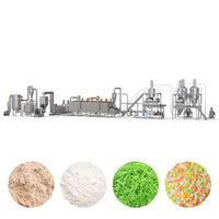 Machine à fabriquer des pâtes à frire Panko, extrudeuse de miettes de pain soufflé pour la production de miettes fines et grossières et le marché d'exportation