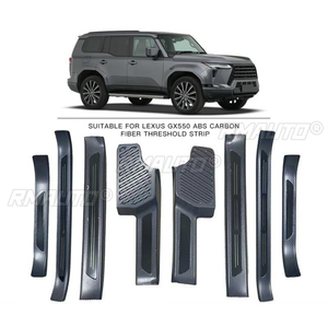 For Lexus GX550 2024 Car Carbon Fiber Look Threshold <b>Bar</b> Modification Special Welcome Pedal Exterior Part - Product Image 1