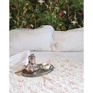 Drap de lit double Pietrochianese avec motif Art Nouveau, produit en tissu pour la décoration intérieure - Product Image 2