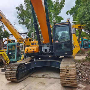Excavatrice sur chenilles Hyundai d'occasion haute performance 305LC-9S (2023) avec moteur Cummins, pompe et roulement, équipement de construction lourd de 30 tonnes - Product Image 6