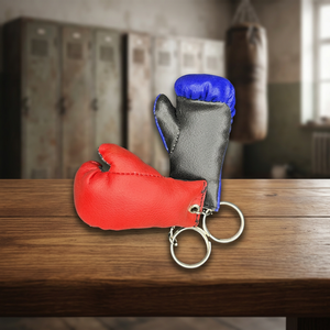 Custom <b>Mini</b> PVC Boxing Gloves Design <b>Keyring</b> for Outdoor Use promotional keychain fighting gloves keychain use for gilft - Product Image 3