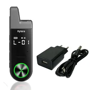 Hytera küçük interkom S1 mini şarj & Earset yaka Walkie Talkie ile otel Salon perakende mağaza için açık kayak iki yönlü radyo