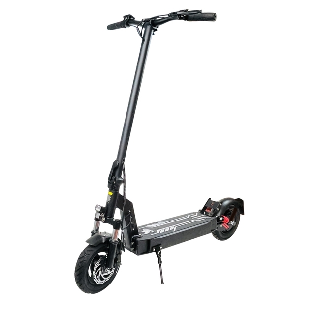 500W 48V 13AH Intelligent Electric Scooter with App Aluminum Alloy Dual Suspension Foldable Design Waterproof 40-60km