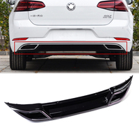 Kits de carrosserie de pare-chocs avant et arrière pour VW Golf 7 GTI MK7 7.5 Diffuseur Spoiler Splitter ABS Plastic Front Lips Rear Bumper