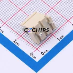 HC-VH-3A3-M Wire-to-Board Pin Header Through hole Component (THT),P=3.96mm Connector 1x3P 3.96mm Through Hole VH - Product Image 2