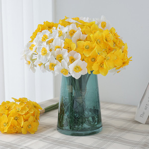 Altri fiori e piante decorazione artificiale narciso Bouquet tavola fiore decorazione decorazione per la casa - Product Image 6