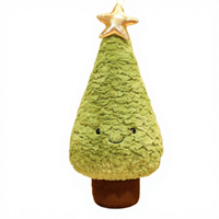 Coussin décoratif Offre Spéciale poupée arbre de Noël en peluche jouets mignons oreiller