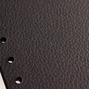 Deluxe Monthly <strong>Divider</strong> With Laminated Label Custom Beautifully Textured Gold <strong>Leaf</strong> Leather Ring Card Monthly <strong>Divider</strong> - Product Image 5