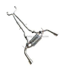 Escape de Doble Tubo de 3 Pulgadas Personalizado en Acero Inoxidable 304 para Q50 Q60 3.0t, Sistema Catback Valvetronic con Control Remoto y Tubo en H - Product Image 3