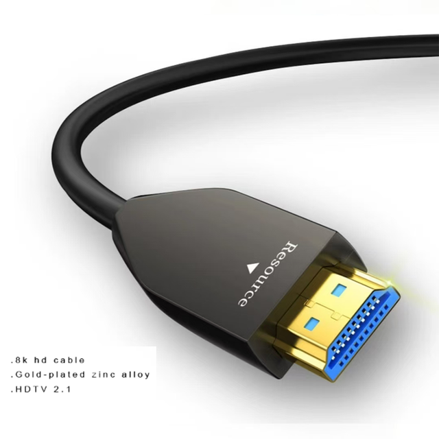 AOC 48Gbps 60HZ 100 Meter Hdmi 2.1 Cable 8k Hdmi Fiber Optic Cable for Computer Monitor