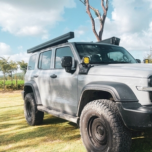 Toldo Lateral <span class=keywords><strong>para</strong></span> Auto Awnlux, Toldo <span class=keywords><strong>para</strong></span> Techo de Auto 4x4, Carpa <span class=keywords><strong>para</strong></span> Acampar al Aire Libre - Product Image 2