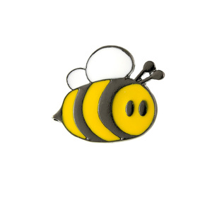 Vente en gros, broche personnalisée, épingle de revers, badge en métal, <span class=keywords><strong>animal</strong></span> mignon, miel, émail abeille, épingle pour chapeau - Product Image 4