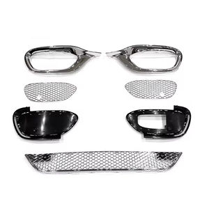 Kit de rejilla de parachoques delantero para S-class W223 S480 S580 Actualización a S680 2020- Car Mayb Style Exterior Mesh Net - Product Image 2