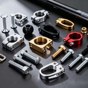 Manillar de Bicicleta de Aleación de Aluminio CNC Personalizado, Manillar Corto para Bicicleta de Montaña, Manillar de Bicicleta de Carretera de Aleación de Titanio NH - Product Image 3