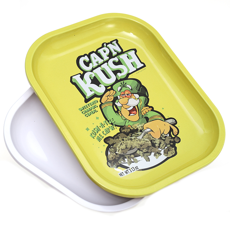 JL-003Z оптовая продажа, индивидуальный высококачественный металлический табачный поднос