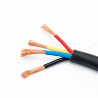 LSZH Câble H03Z1Z1-F H05Z1Z1-F Câble d'alimentation électrique multiconducteur 3x1.5 3x2.5 Câble électrique en cuivre