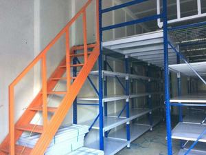 Sistema de estantería Estante de chapa resistente Estantería de entresuelo estructural - Product Image 6