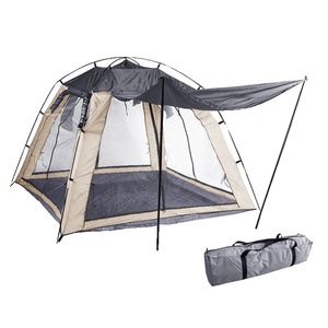 Tente de <span class=keywords><strong>camping</strong></span> 4 personnes avec protection solaire UV <span class=keywords><strong>Meilleur</strong></span> couche de randonnée 4 saisons Imperméable - Product Image 3
