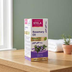 Aceite de Romero Stela Care para Cabello y Piel, Cuidado Nutritivo Natural a Base de Hierbas para el Cuero Cabelludo, Cabello y Cuerpo, Hidratante y para el Cuidado Personal Diario - Product Image 1