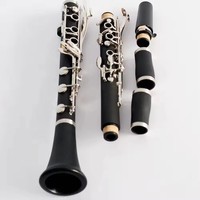 Klarnet French System G Clarinet Bakelite Nickel Plated Premium Musical Instrument