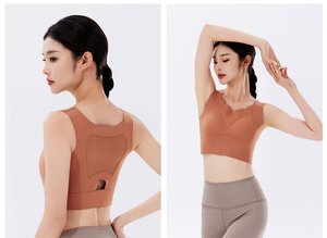 <span class=keywords><strong>Reggiseno</strong></span> sportivo senza cuciture di fabbrica con ferretto biancheria intima molto sottile <span class=keywords><strong>reggiseno</strong></span> Yoga - Product Image 3
