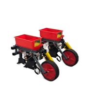 Semoir de maïs à 2/3/4 rangs avec fertiliseur, machine de plantation agricole de précision pour tracteur agricole