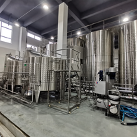 Cuves de Fermentation Sanitaires en Acier Inoxydable 2000L/3000L pour Cidre de Fruits, Vin et Poirier
