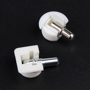 Connecteur de support d'étagère en plastique, support d'étagère fixe intégré pour l'organisation des meubles et des armoires - Product Image 2