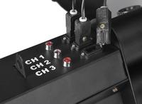 Canon à Confettis Électrique à 3 Têtes, Effet Métallique Doré, Mini Cylindre avec Éclairage LED pour Mariages, Remises de Diplômes, Halloween - En Promotion