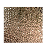 Panneaux muraux et de plafond en acier inoxydable Rylision 304/316L 2B norme JIS, épaisseur personnalisée, motif ondulé pour bâtiments