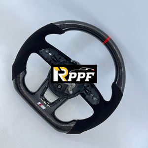 RPPF personnalisé à bon <span class=keywords><strong>prix</strong></span> Volant en fibre de carbone pour <span class=keywords><strong>AUDI</strong></span> B9 A3 A4 A5 S3 S4 <span class=keywords><strong>S5</strong></span> - Product Image 2