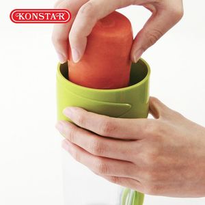 Coupe-légumes en spirale manuel en acier inoxydable, directement de l'usine, pour la préparation de salades et de jus - Product Image 5